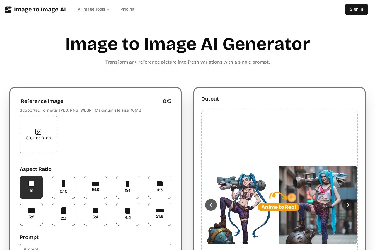 Image to Image AI