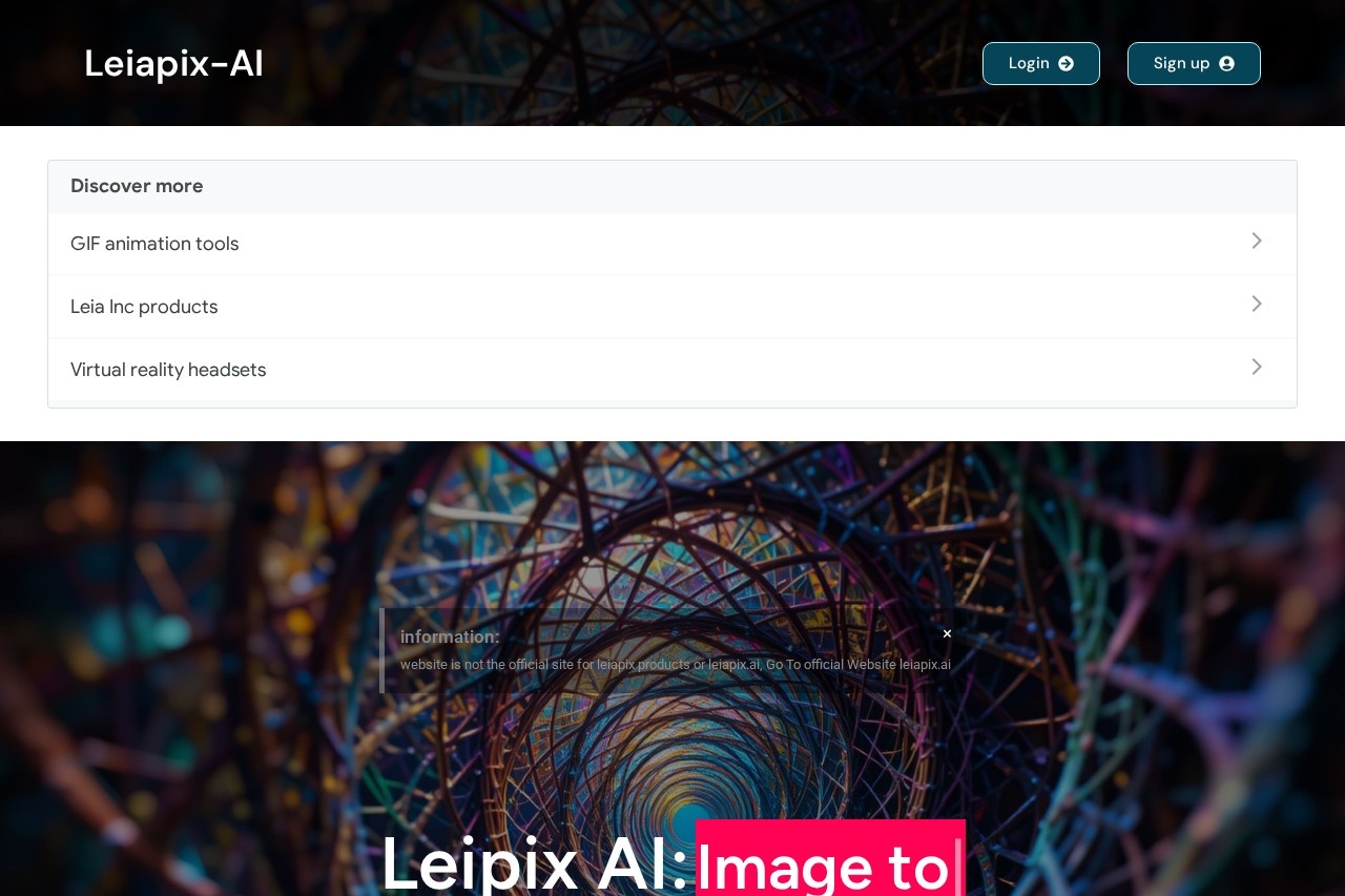 Leiapix AI