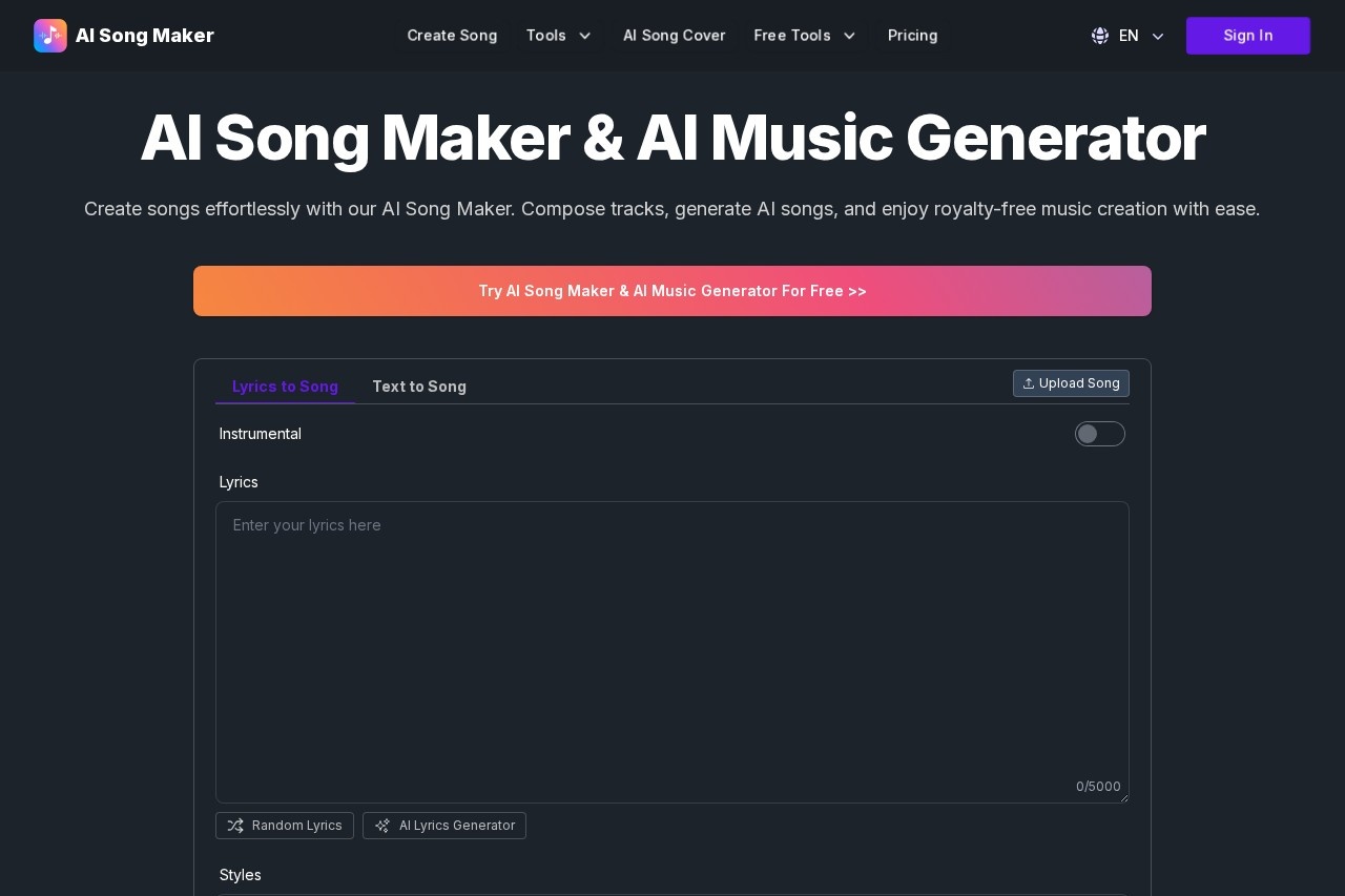 AI Song Maker