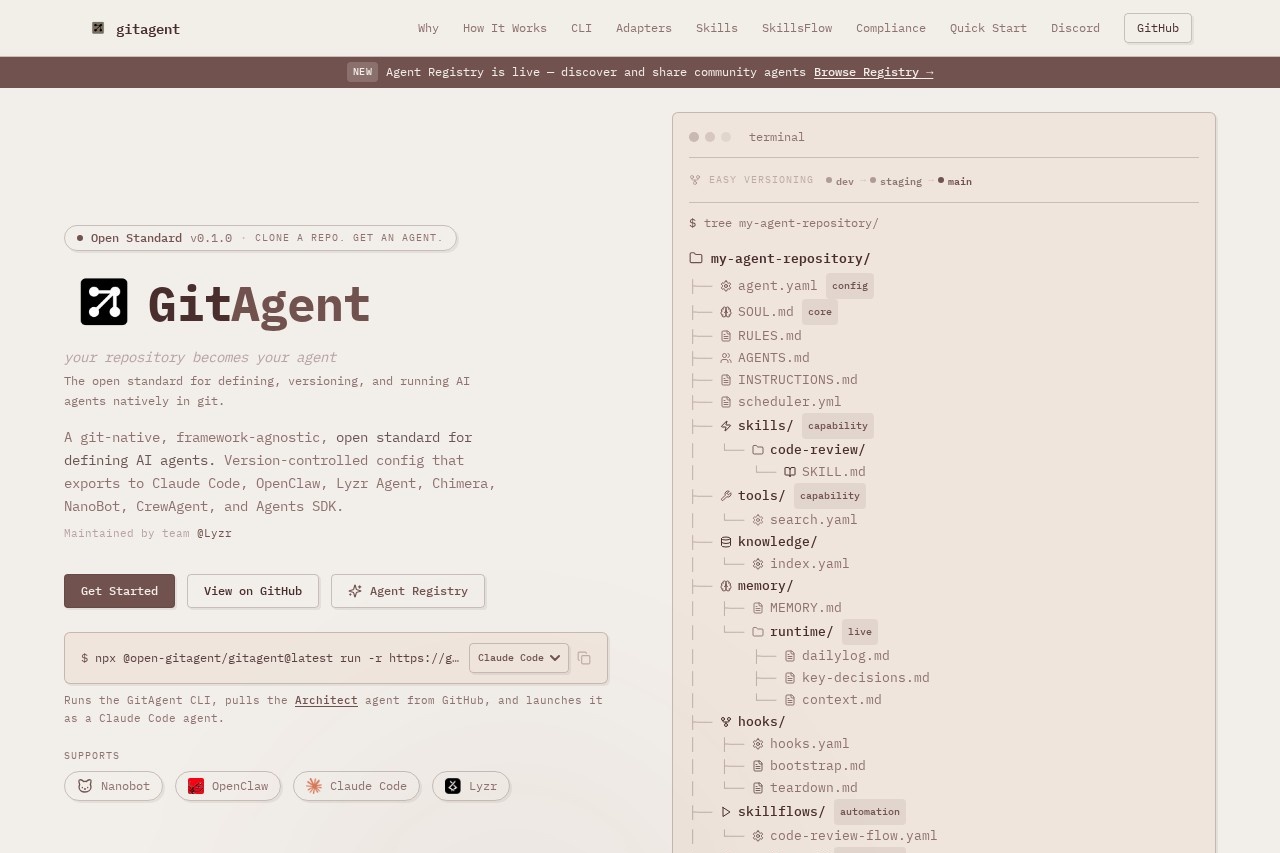 GitAgent