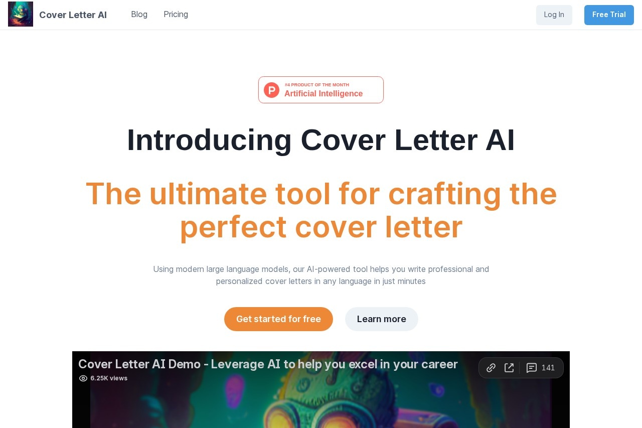 Cover Letter AI