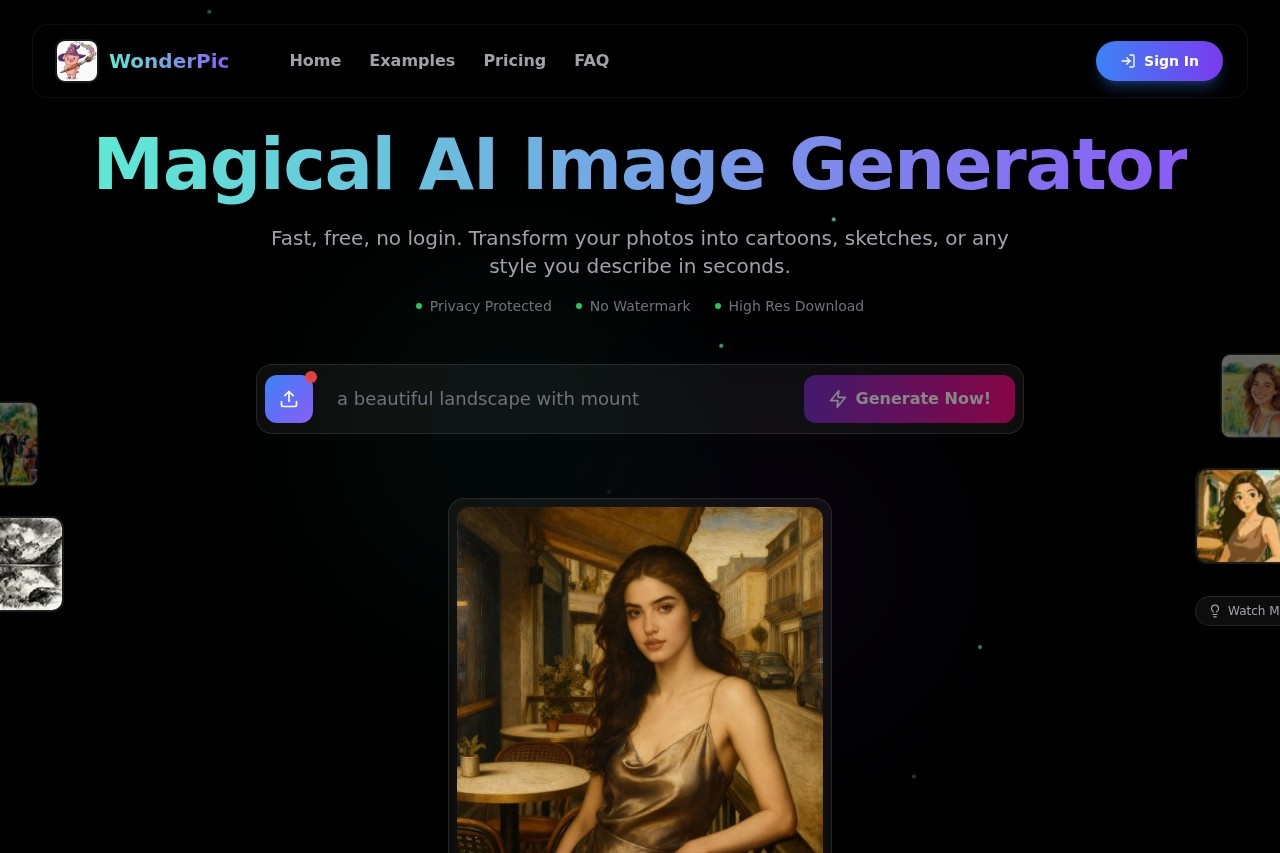 WonderPic - AI Photo Editor