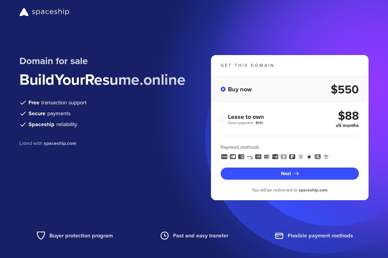 BuildYourResume.online