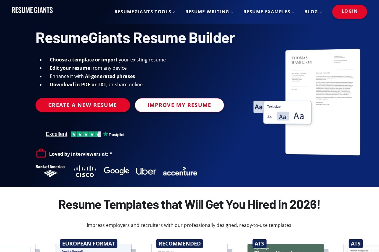 ResumeGiants