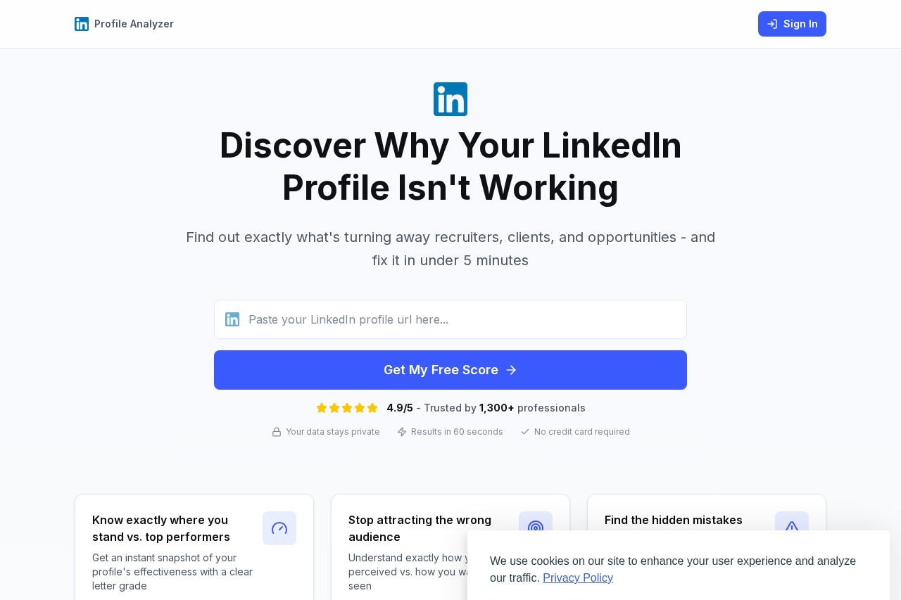 LinkedIn Profile Analysis